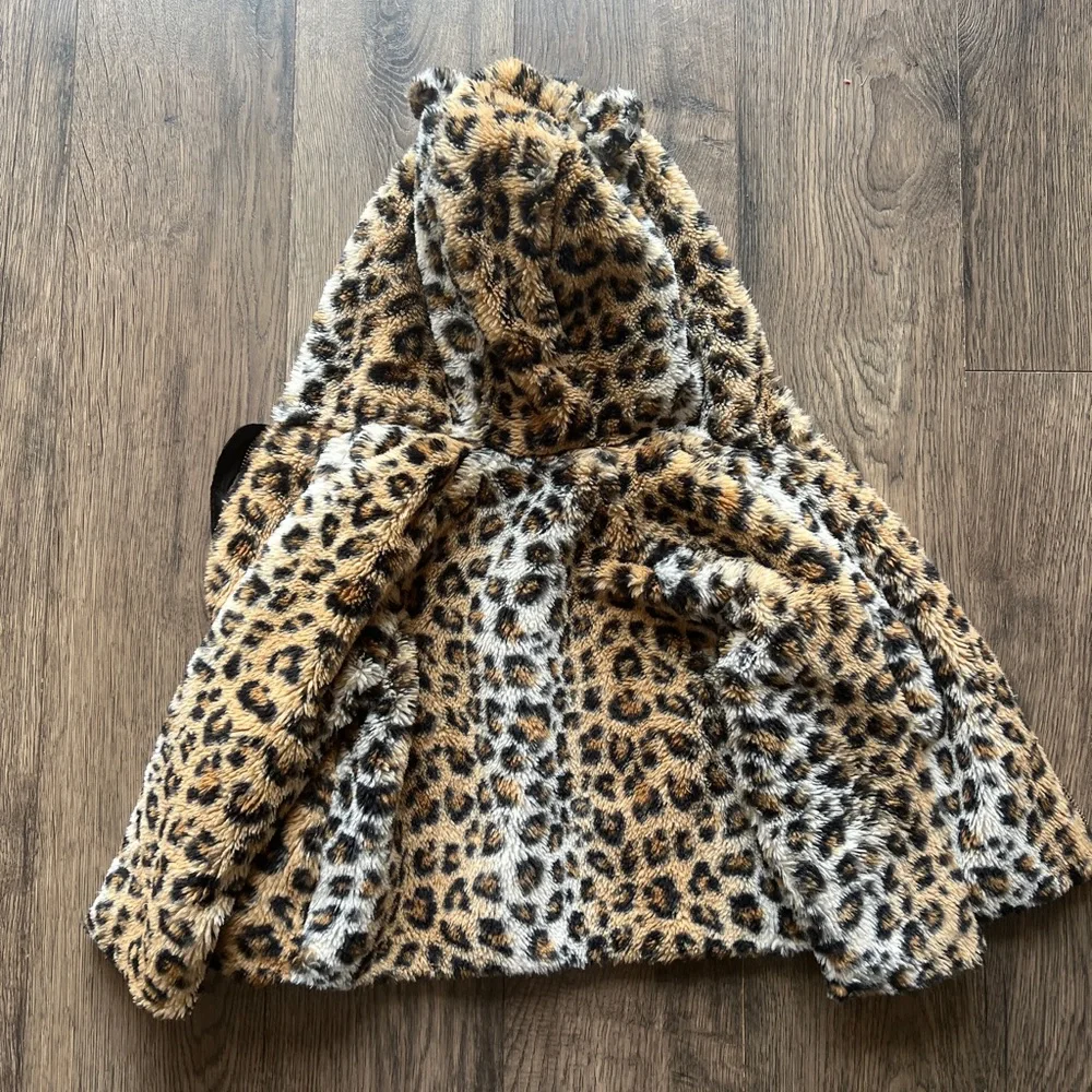 Leopard Print Kids Jacket